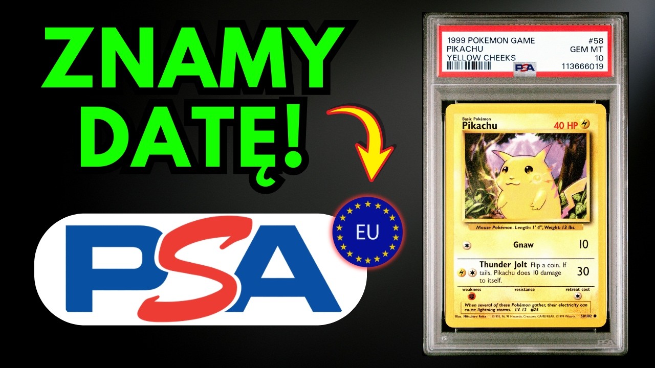 👑 NOWA ERA GRADINGU! PSA w końcu w Europie! 😱 | Wyślemy karty Pokemon do PSA już w tym roku!