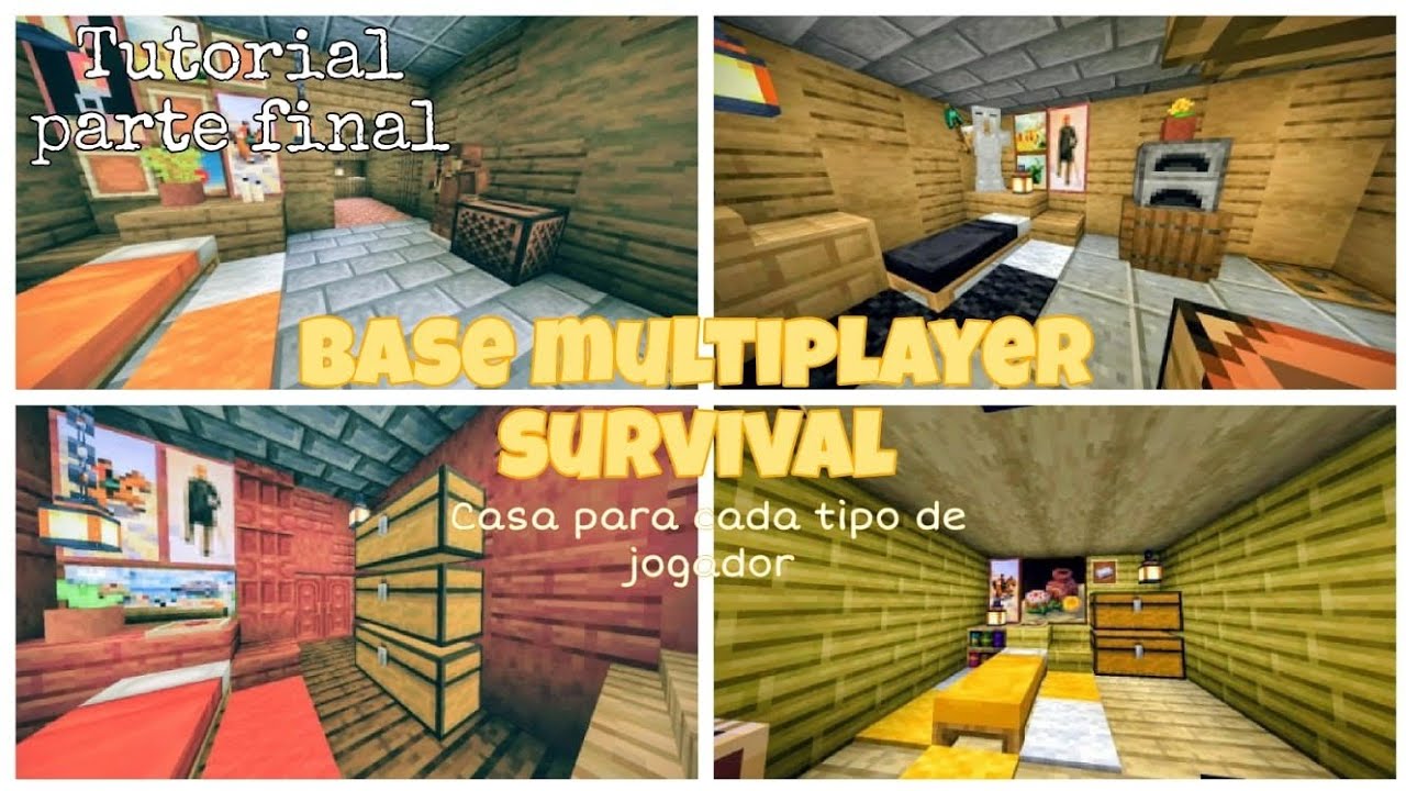 Fiz casas para cada tipo de jogador | Tutorial Minecraft|