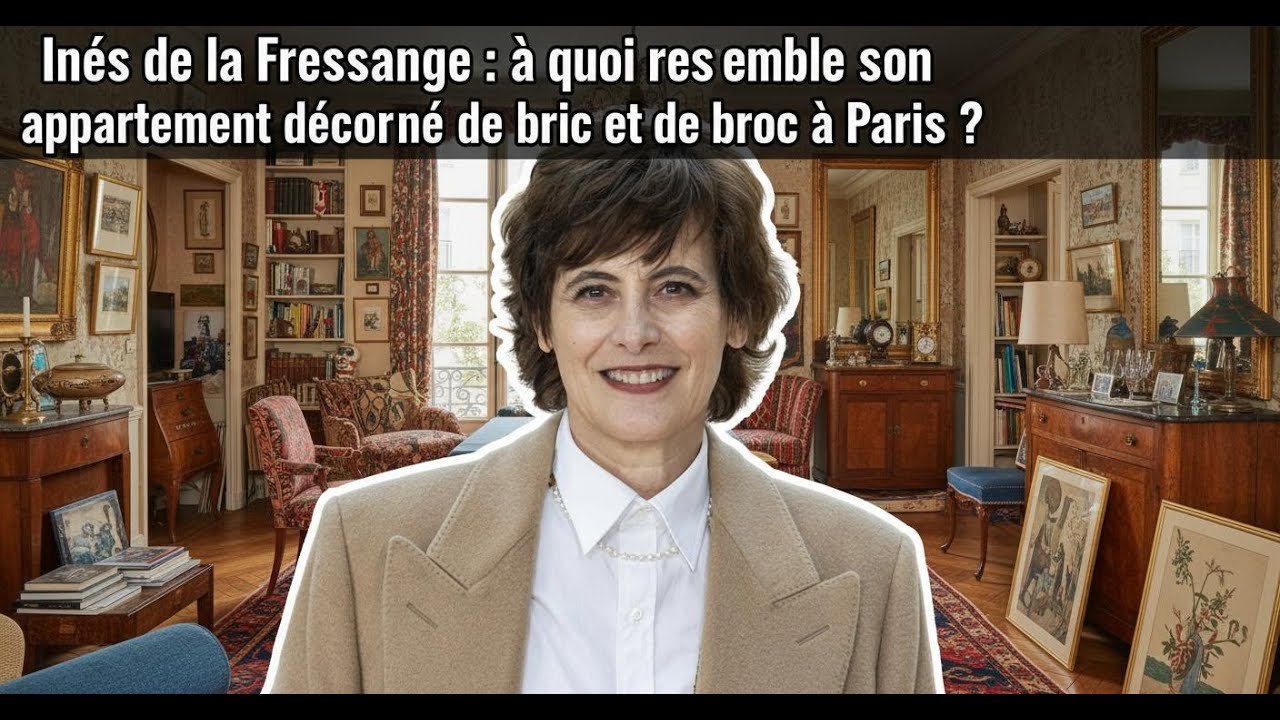 Inès de la Fressange : à quoi ressemble son appartement décoré de bric et de broc à Paris ?