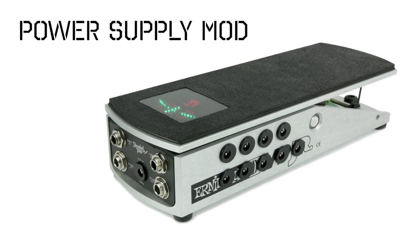 Power Supply Mod for Ernie Ball VP JR