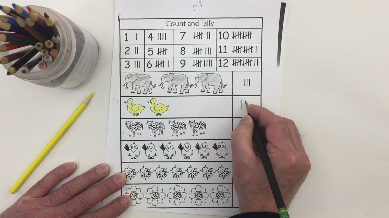 Tally Marks page 3