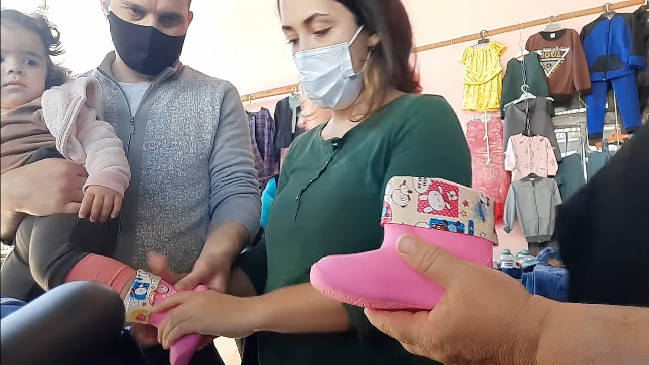 ევას ბოტებს ვყიდულობთ 🥰 სამეგრელოს ვლოგი 🍂