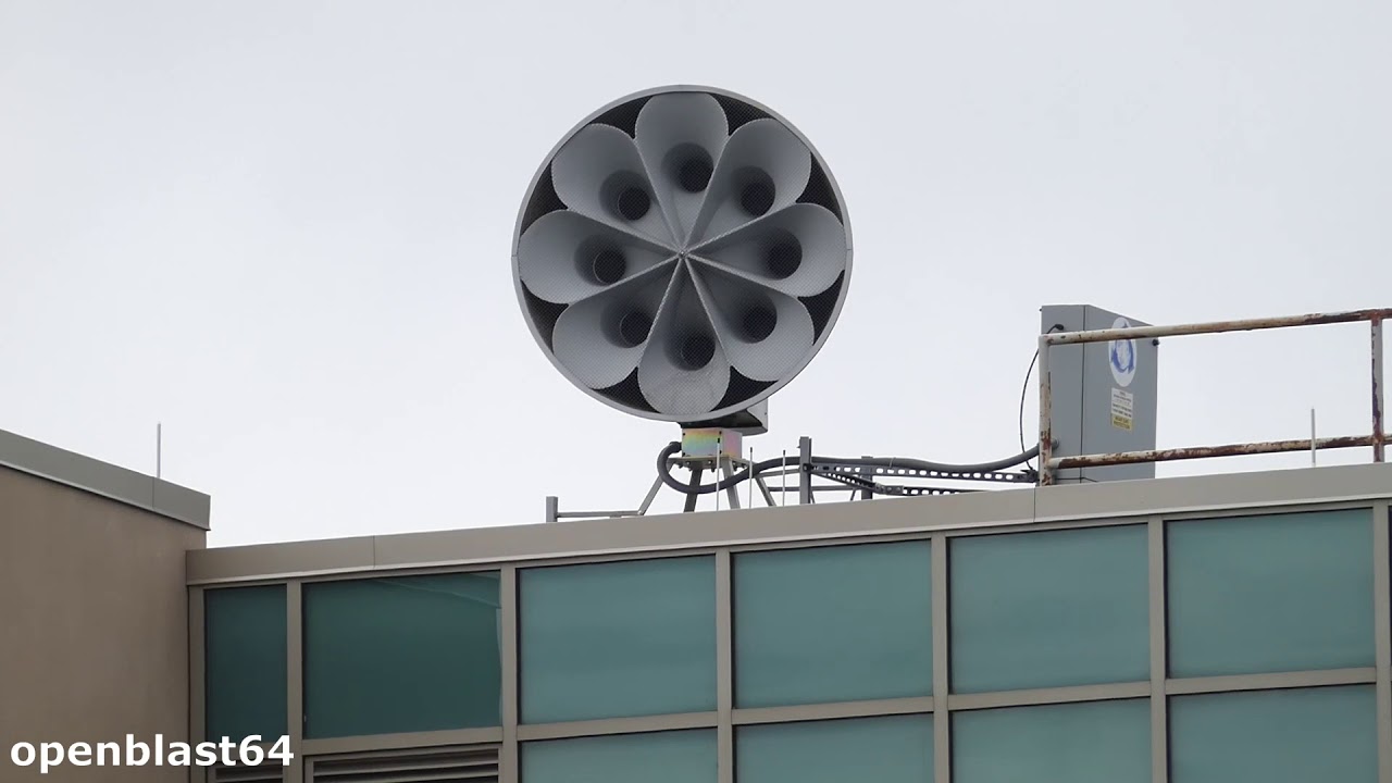 ASC T-135 AC/DC siren test, Rockford, IL