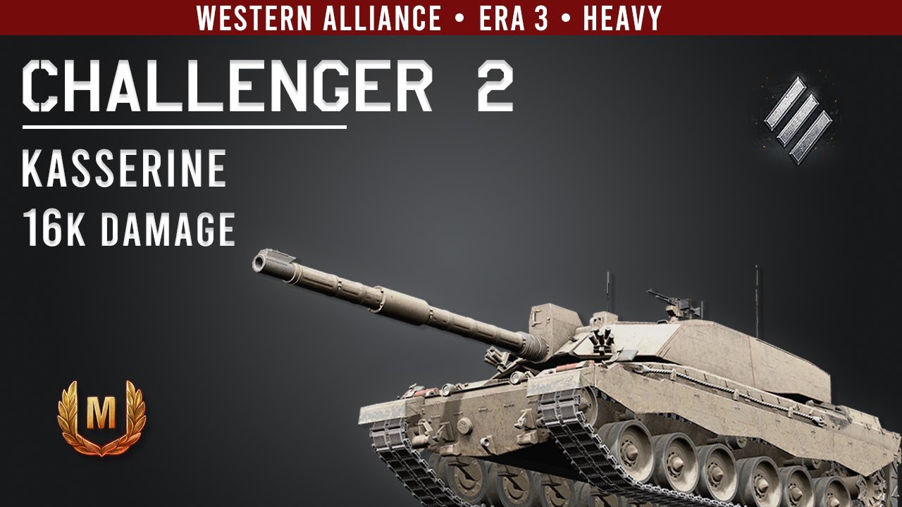 Challenger 2 | 16k Damage | Kasserine [ WoT Console: CW ]