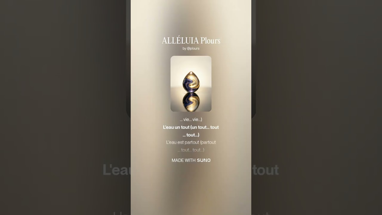 ALL&Eacute;LUIA Plours
