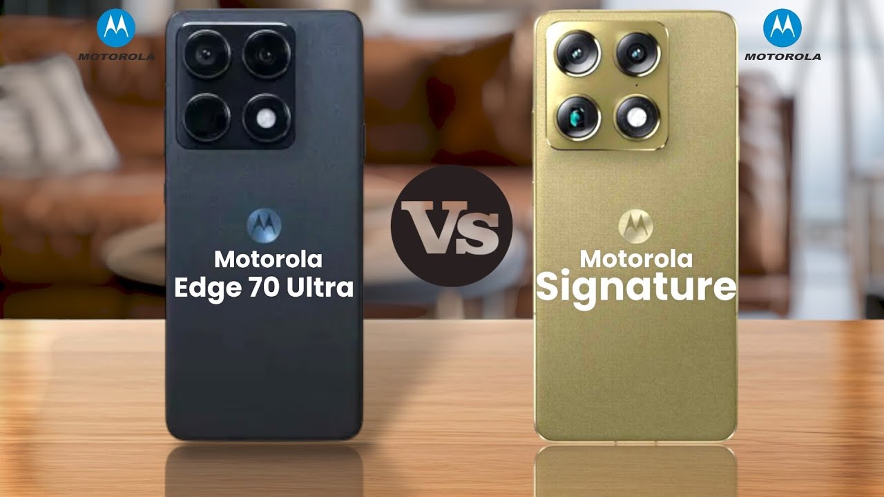 Motorola Edge 70 Ultra VS Motorola Signature #motorola #comparison #specifications #review 