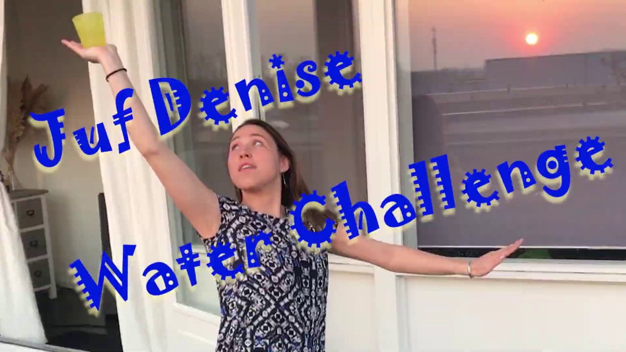 Juf Denise Water Challenge 2020