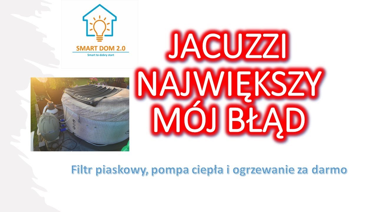 Jacuzzi dmuchane + Pompa Ciepła + Filtr piaskowy + Mata grzewcza