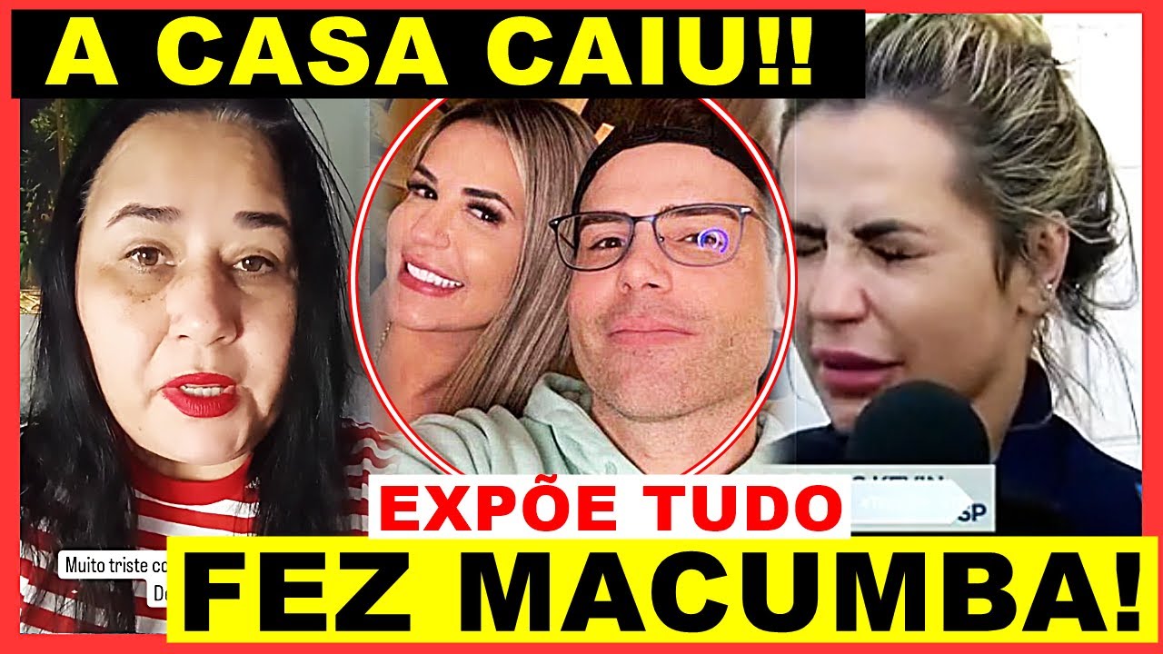 🔴FEZ MACUMBA? Cléo Loyola revela que LUIZ BACCI pagou macumba para Deolane Bezerra e sua mãe Solange