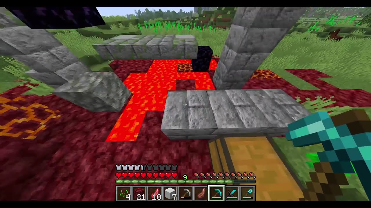 minecraft coletando recursos ep3
