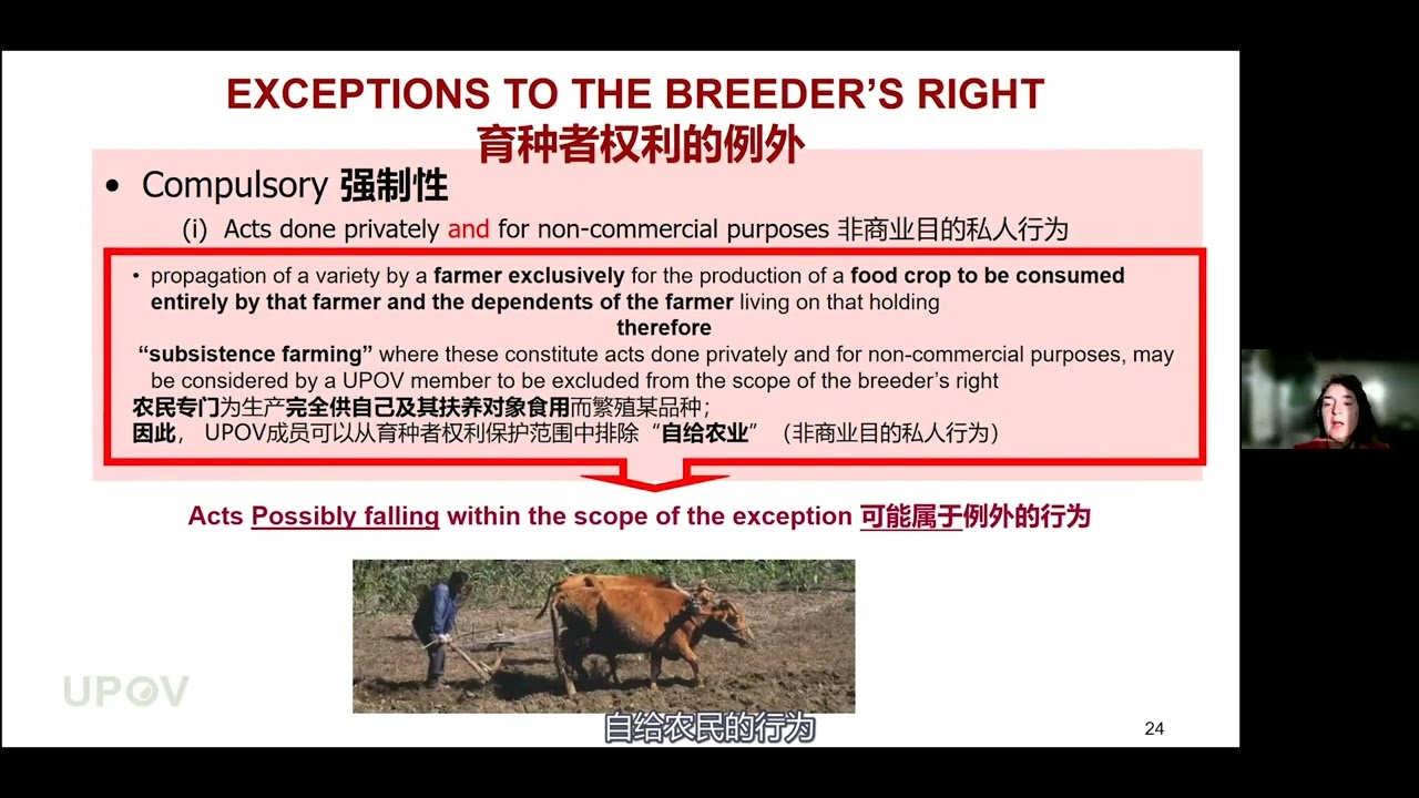 IP Key China - Introduction to UPOV ’91《国际植物新品种保护公约》1991年文本介绍