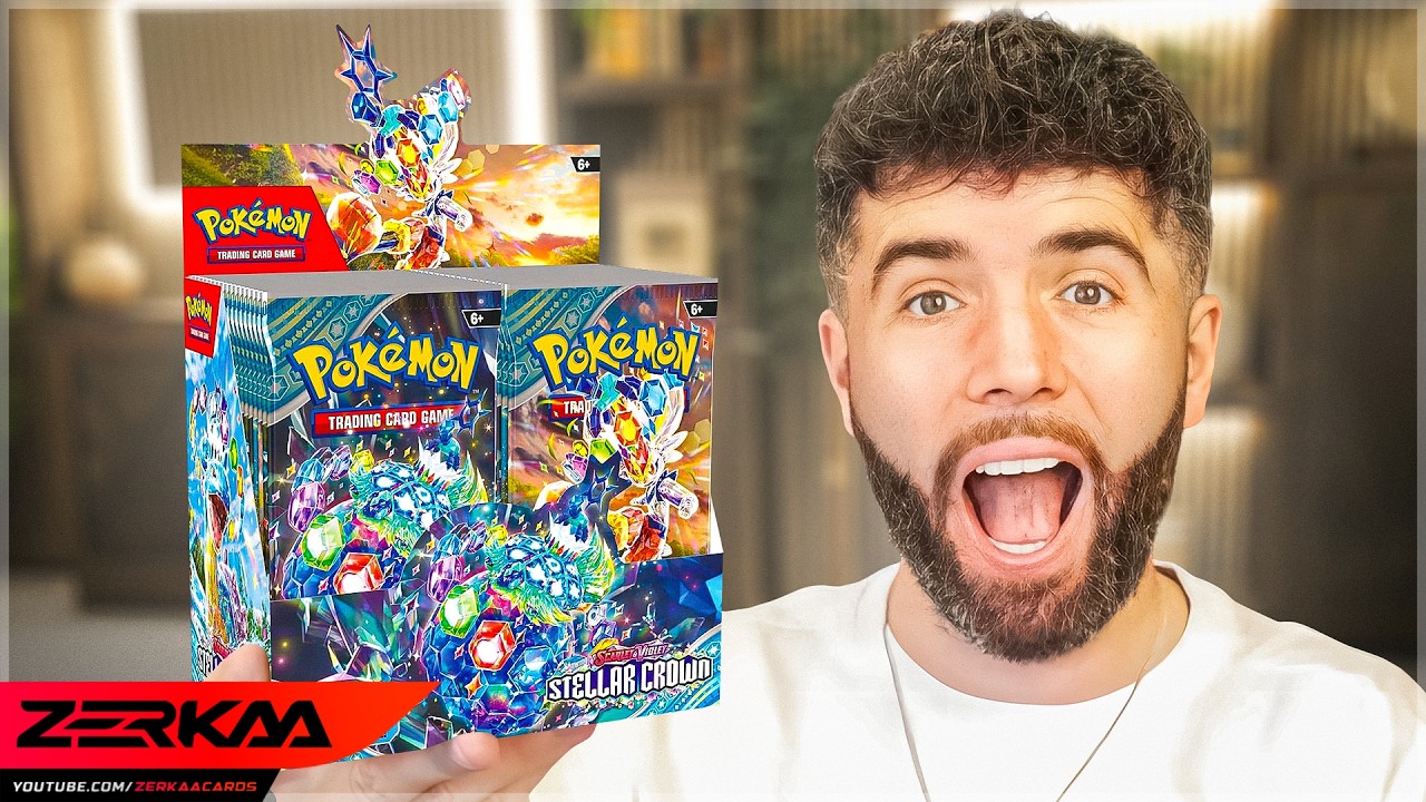 Я открыл бустер-бокс Pokemon Star Crown!