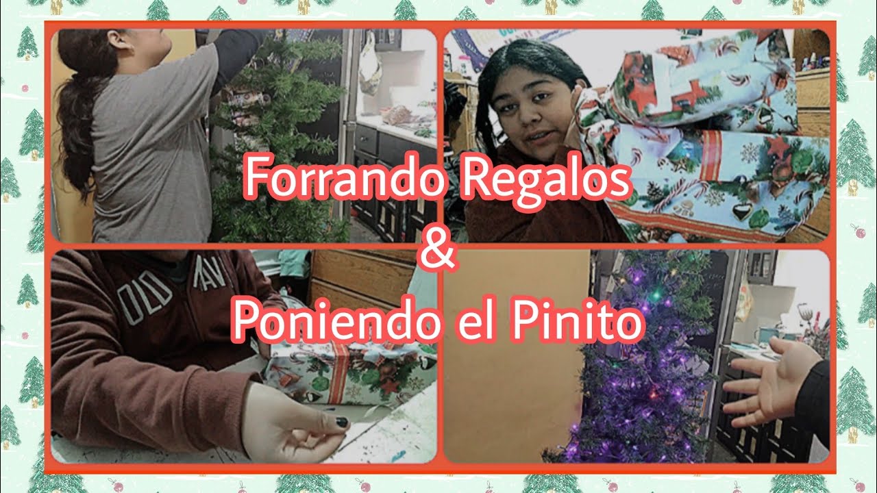Acompañenme a forrar regalos y poner el PINO DE NAVIDAD Vlogmas #1 |Jenylu Vlogs
