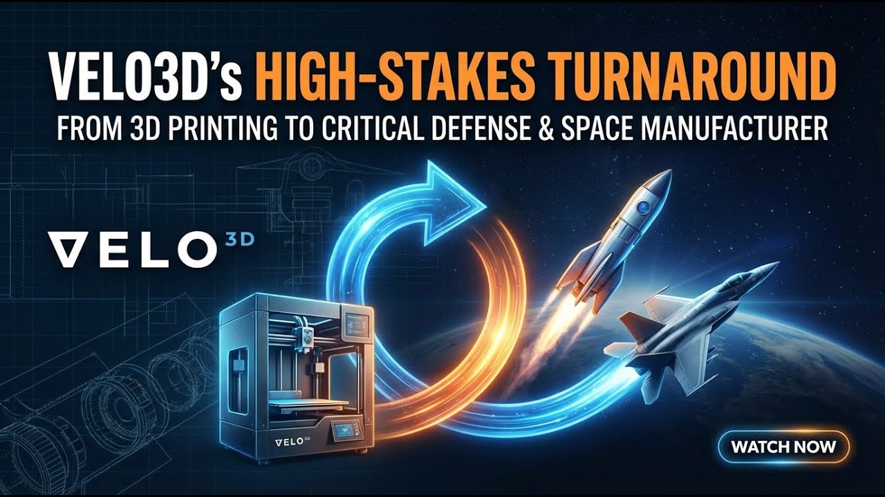 Velo3D's dramatic turnaround, now a critical defense and space manufacturer