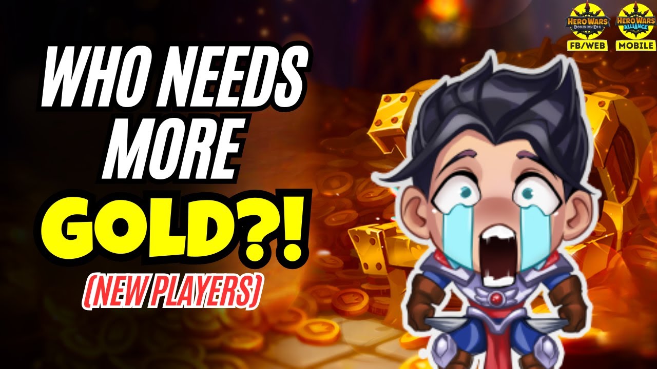 3 Ways New Hero Wars Players Can Earn More Gold!