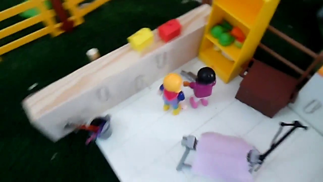 visite de mon nouveau centre equestre playmobil