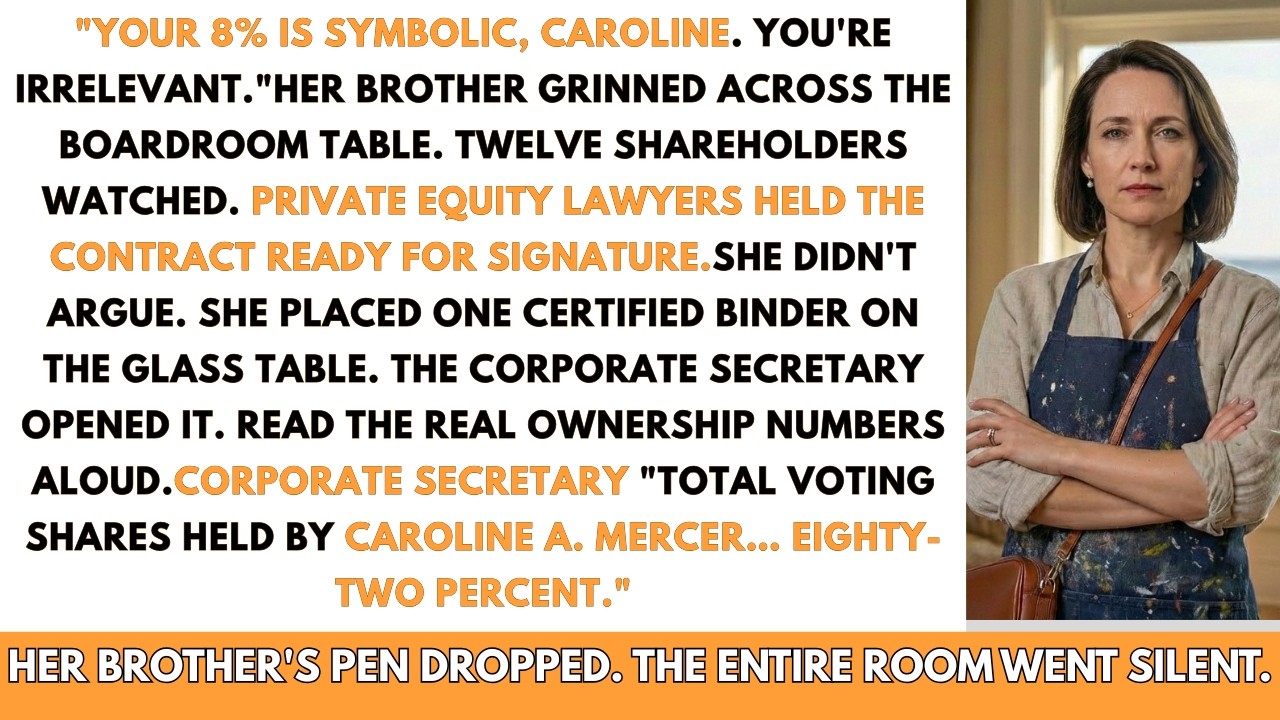 Family Voted To Sell The Company—Until They Discovered The Invisible 82% Stakeholder...