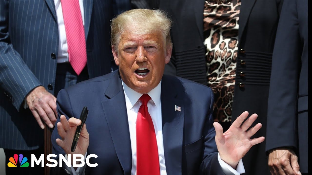 'Staged': Remember Trump's constant propaganda about the economy?