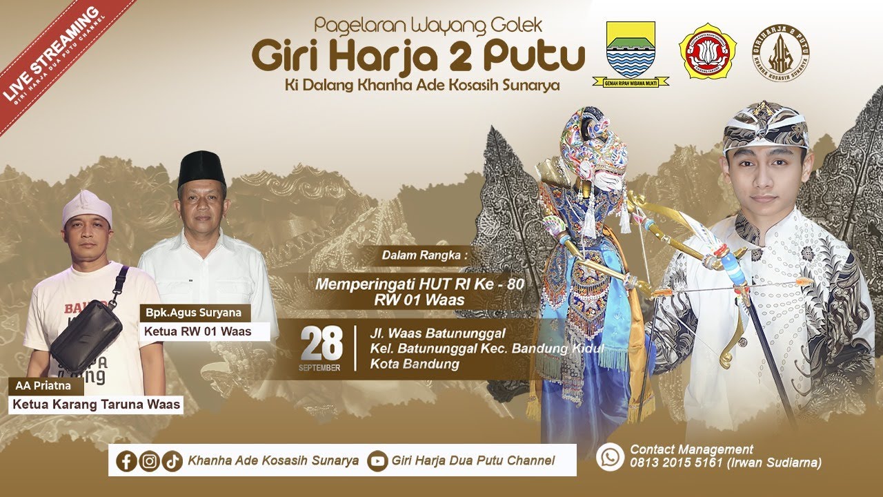 (LIVE) GIRIHARJA 2 PUTU - KHANHA ADE KOSASIH SUNARYA || JL.WAAS BATUNUNGGAL-BANDUNG KIDUL-BANDUNG
