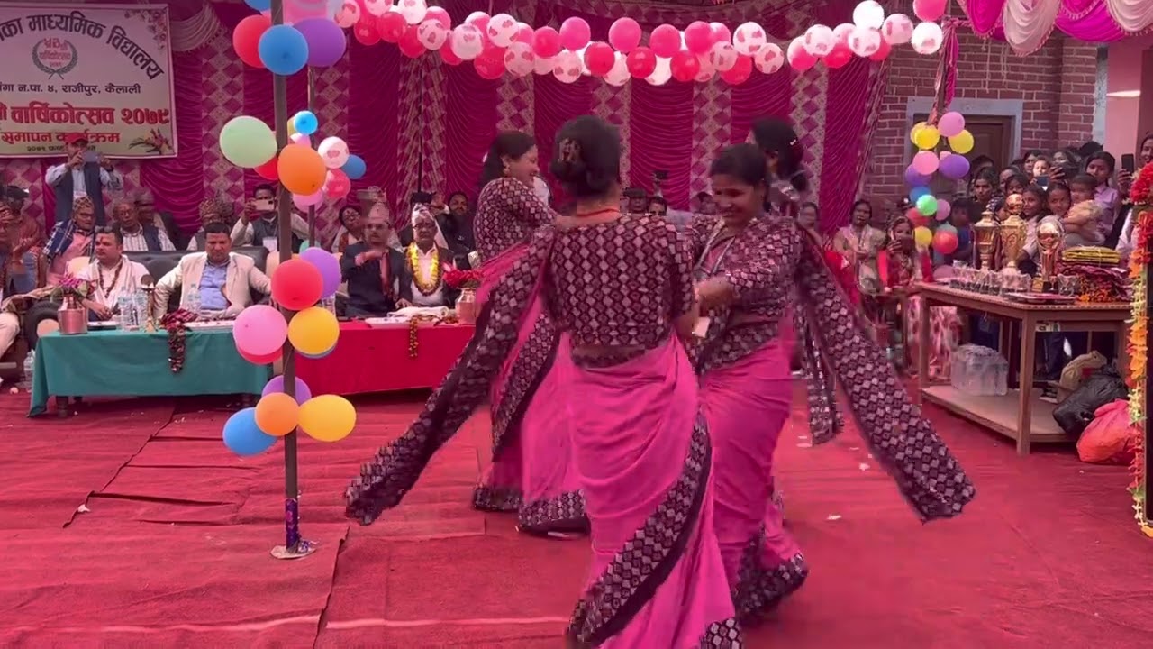 Kalika secondary school, annual function 2079 /11/28 || staff dance || हिमाल लाई ढाक्यो कान्छा