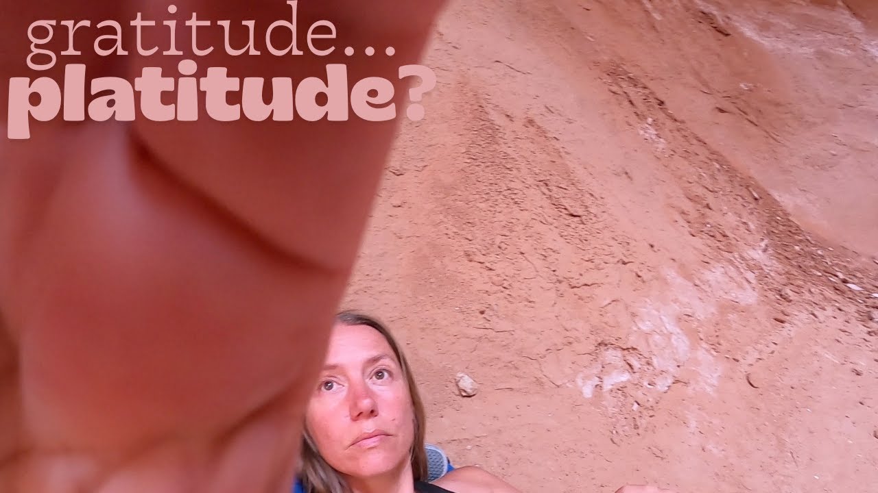 Gratitude...platitude? Is the emotion all gone?