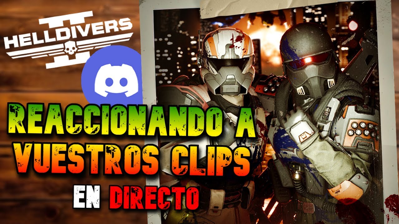 REACCIONANDO a vuestros MEMES y CLIPS de HELLDIVERS 2 #3 | DIRECTO en Español