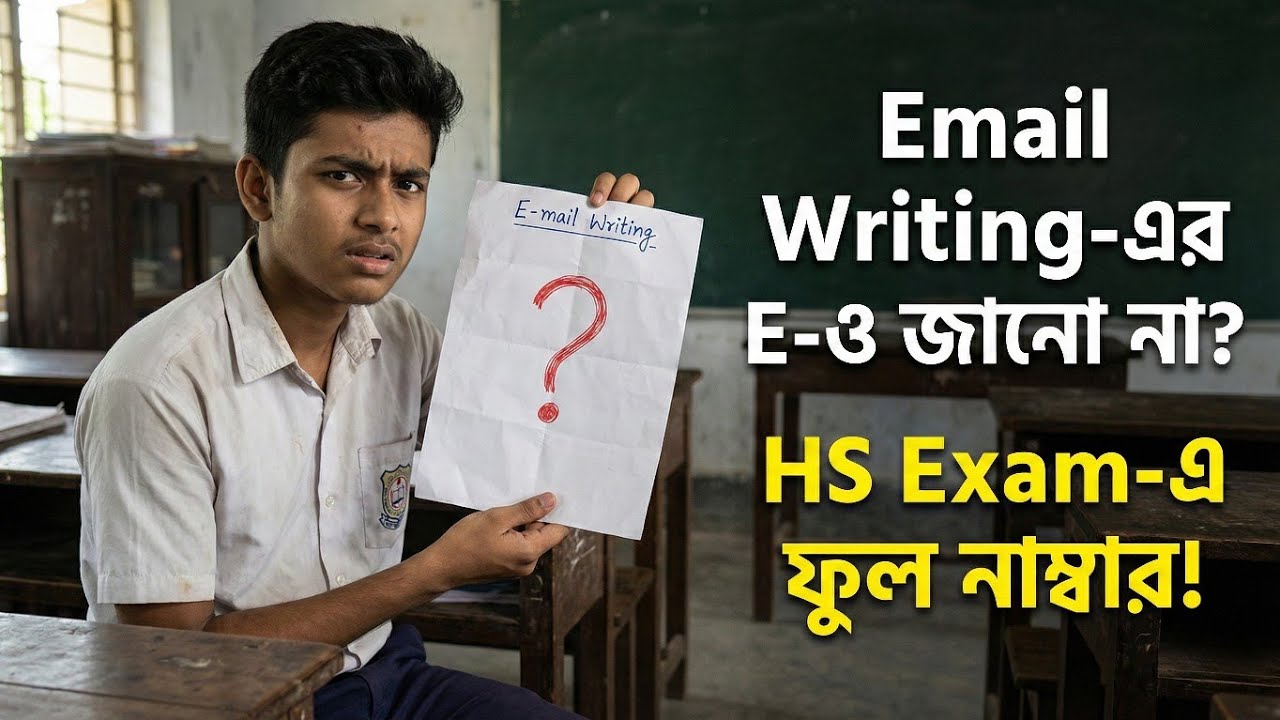 Email Writing-এর E-ও জানো না? | HS Exam Email Writing Full Guide (WB Board) 