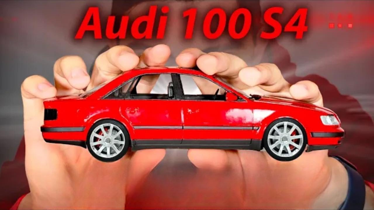 ¡AKADEMIK! Hice tu Audi 100 S4 de plastilina, tienes que verlo!