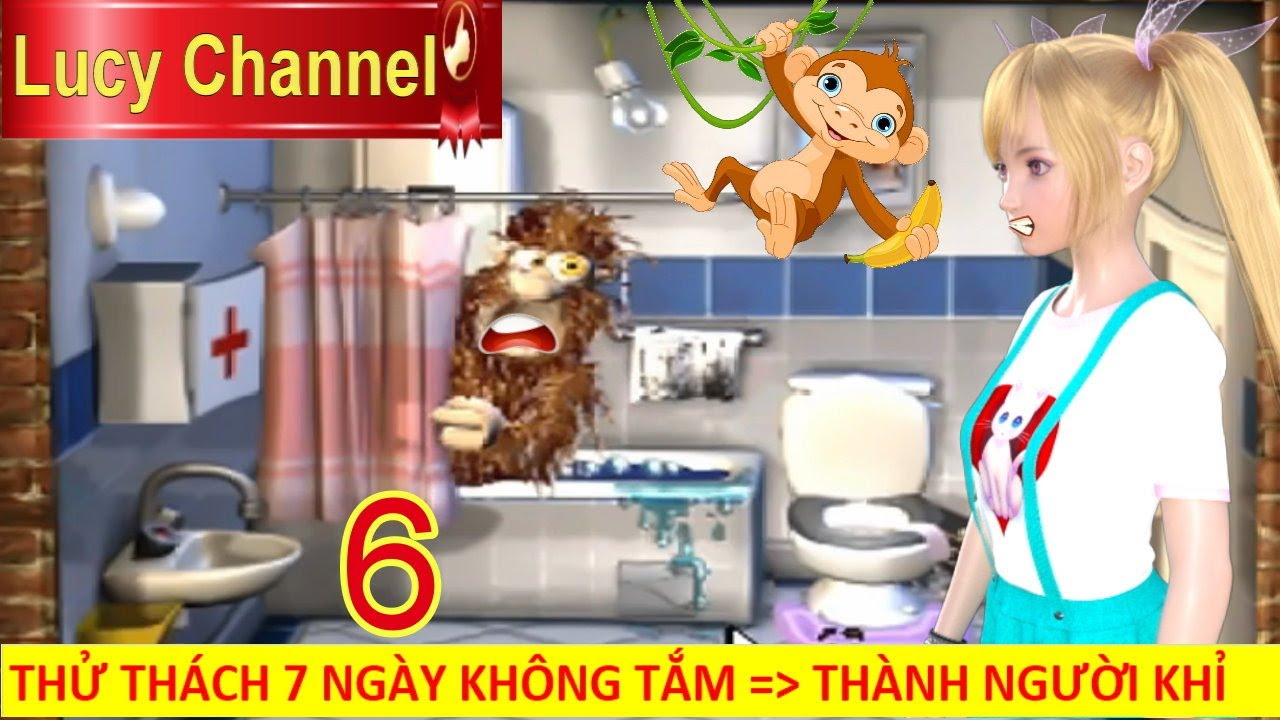 ANH HÀNG XÓM TINH NGHỊCH TẬP 6 THỬ THÁCH 7 NGÀY KHÔNG TẮM !!! CÓ THÀNH NGƯỜI KHỈ KHÔNG ???