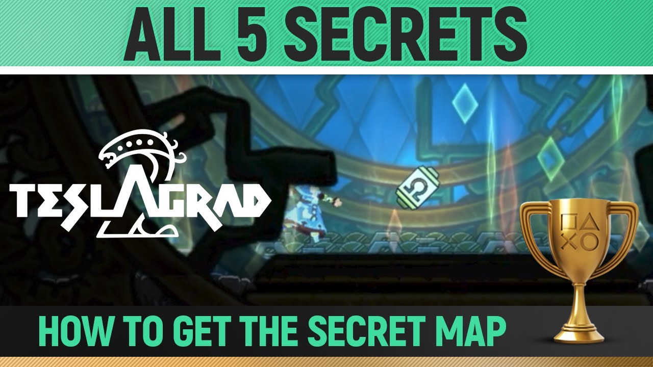 Teslagrad 2 - All 5 Secrets - How to unlock Secret Map & Secret Powers 🏆