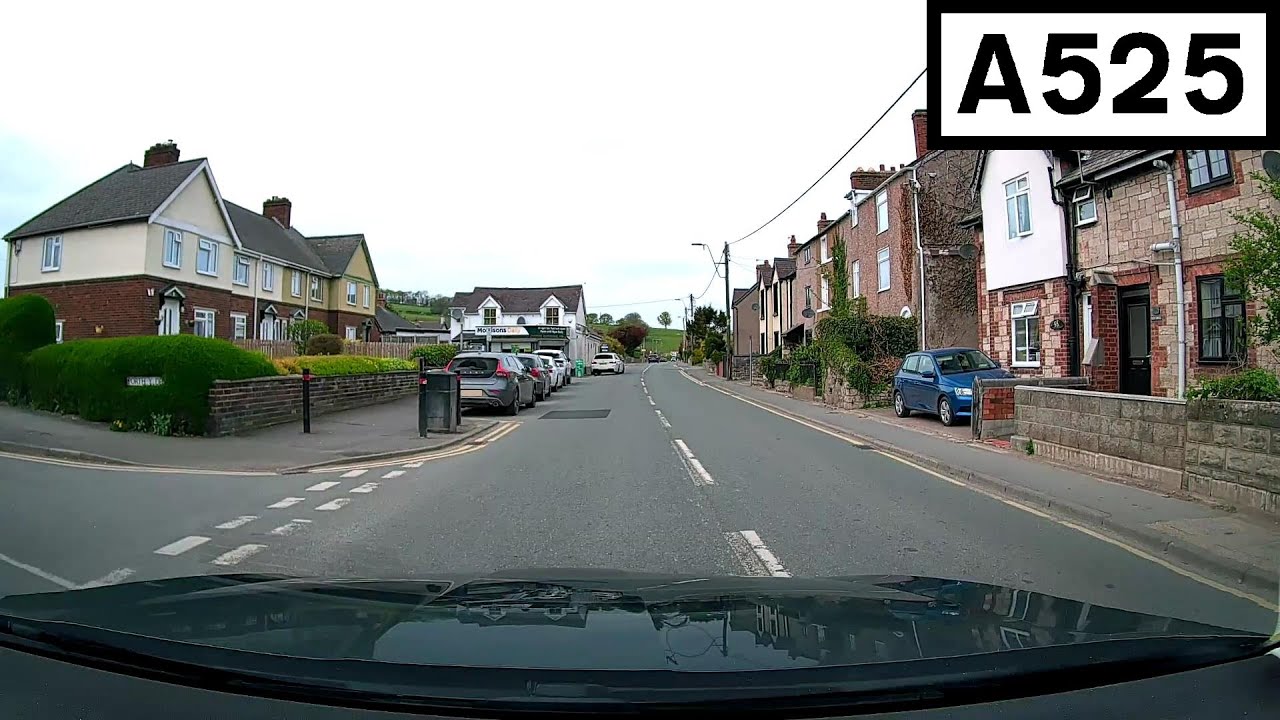 A525 Denbigh Road, Ruthin - Northbound