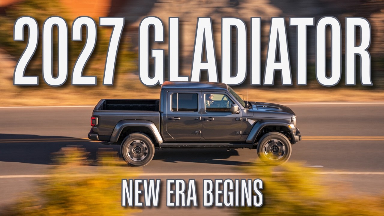 4 изменения, которые делают Jeep Gladiator 2027 лучшим пикапом