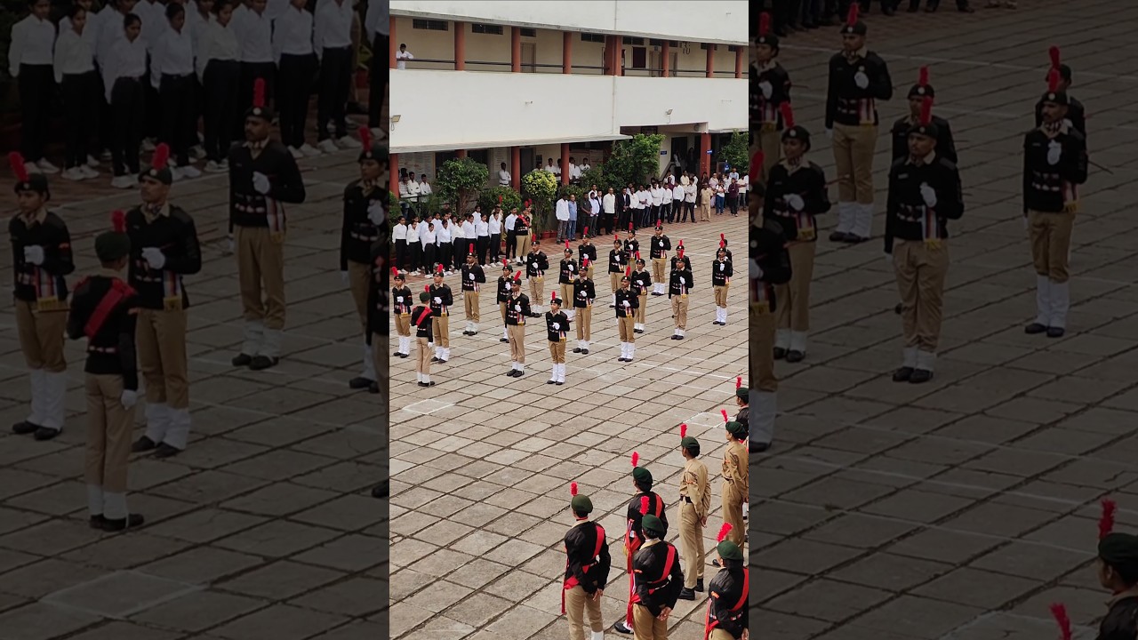 🫡🔥 Powerful NCC Silent Drill | Independence Day 2026 🇮🇳 #Shorts