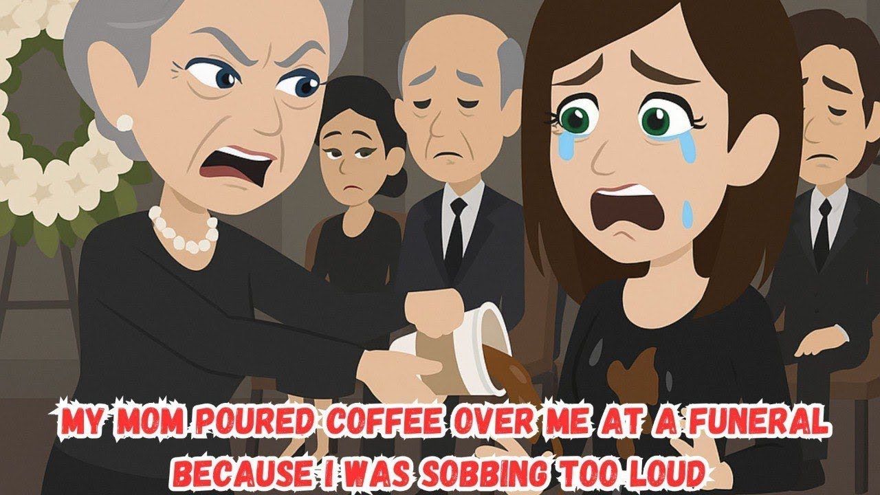 My Mom Poured Coffee Over Me at a Funeral Because I Was Sobbing Too Loud