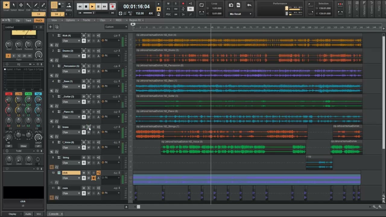Jehová Yeshua Elohim - multitrack ai