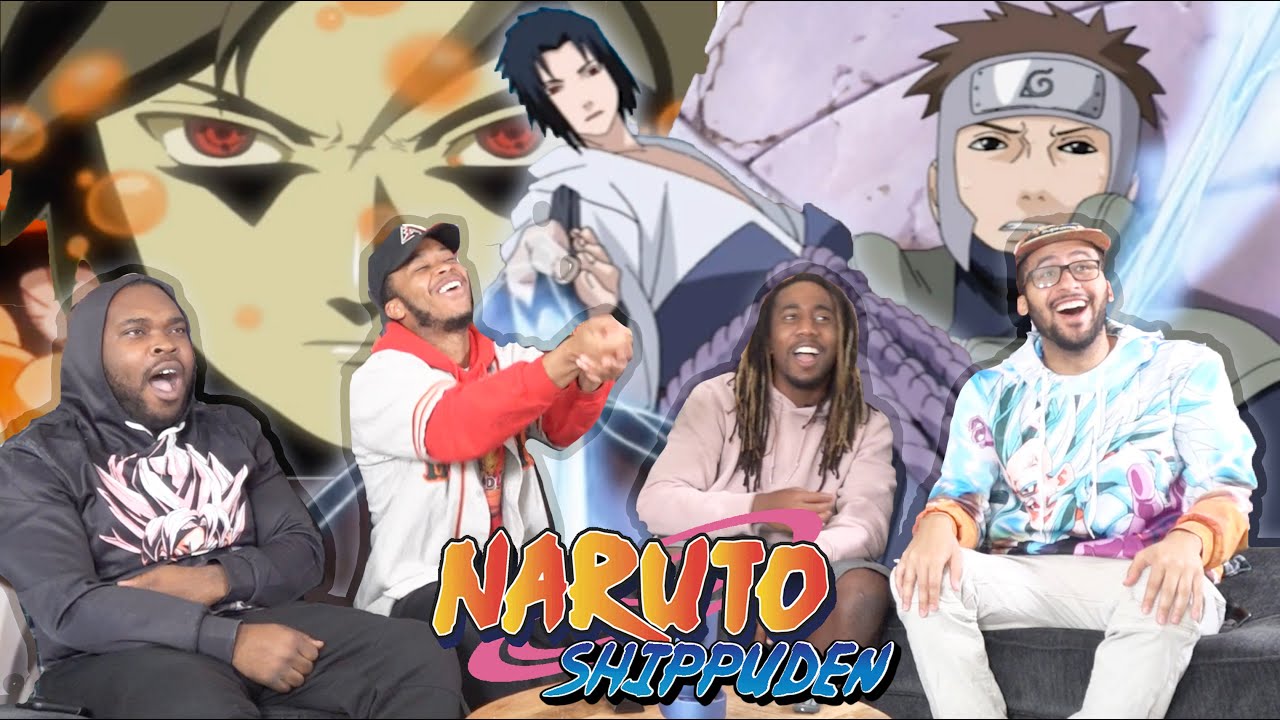 Sasuke vs Team Kakashi! Naruto Shippuden 52 & 53 REACTION/REVIEW