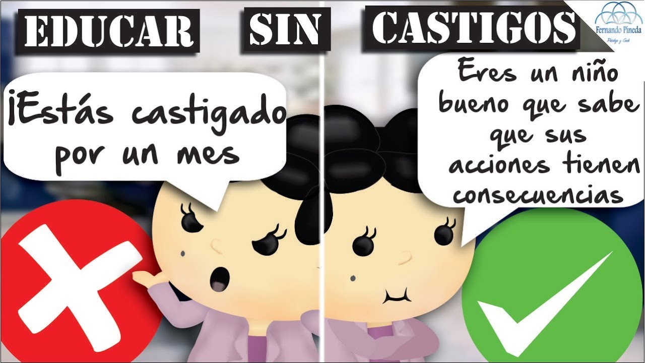 Cambiar la mala conducta de los hijos sin castigos, te enseño cuál es la clave
