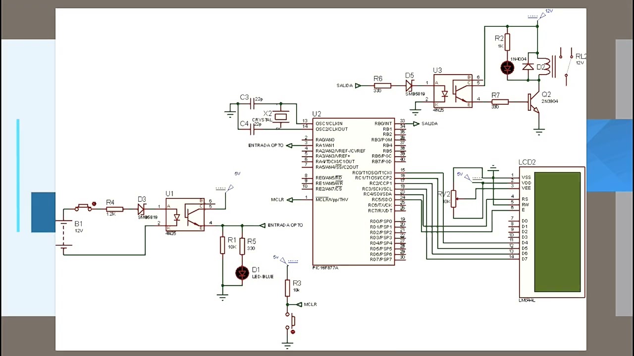 Protección de Salidas para un Microcontrolador Versión 2
