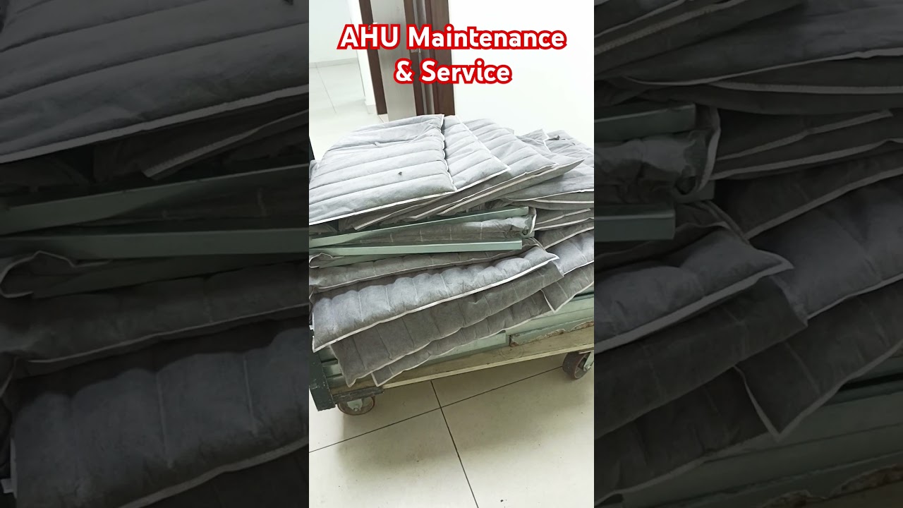 AHU Maintenance & Service #ytshorts  #ahu #hvacsystem #iconicraza