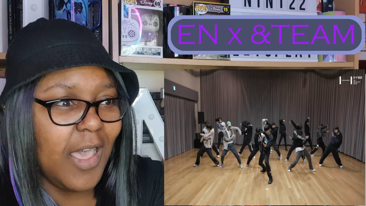 EN x &TEAM Dance Practice Reaction - Freaking Amazing #enhypen #andteam
