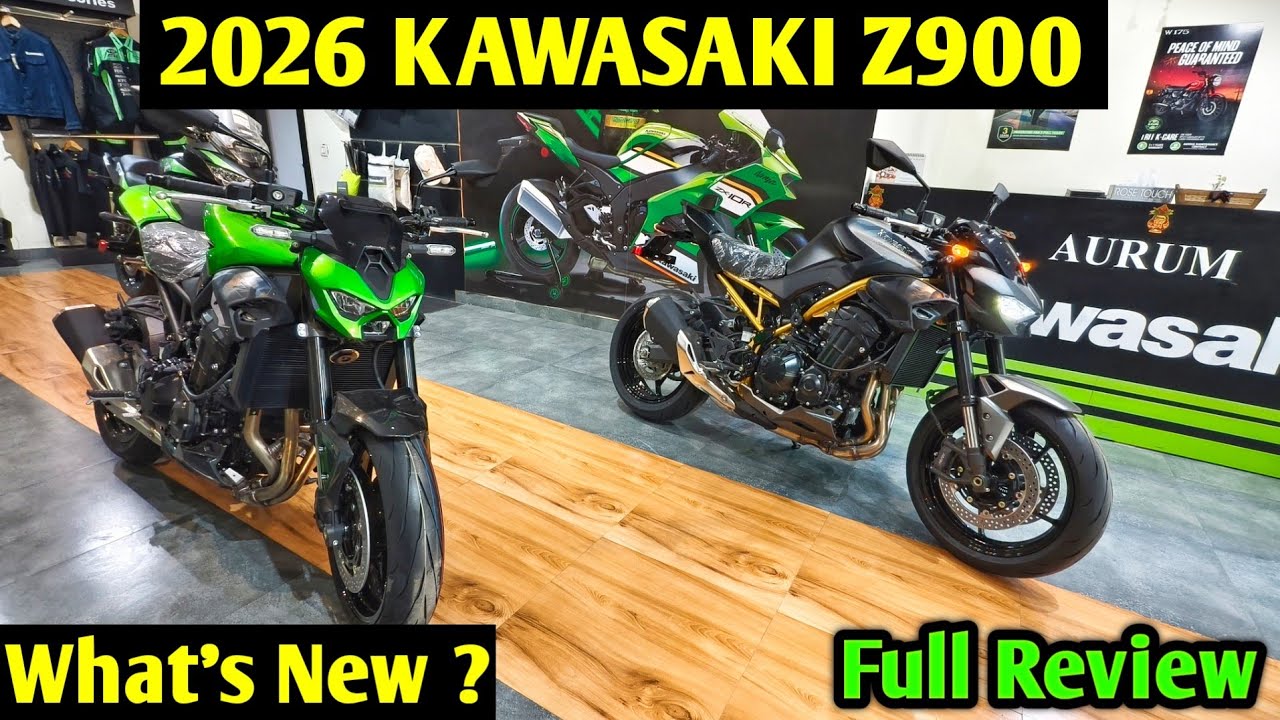 2026 Kawasaki Z900 Launched with New Colours and Updates | Price, Exhaust Sound | JD Vlogs Delhi