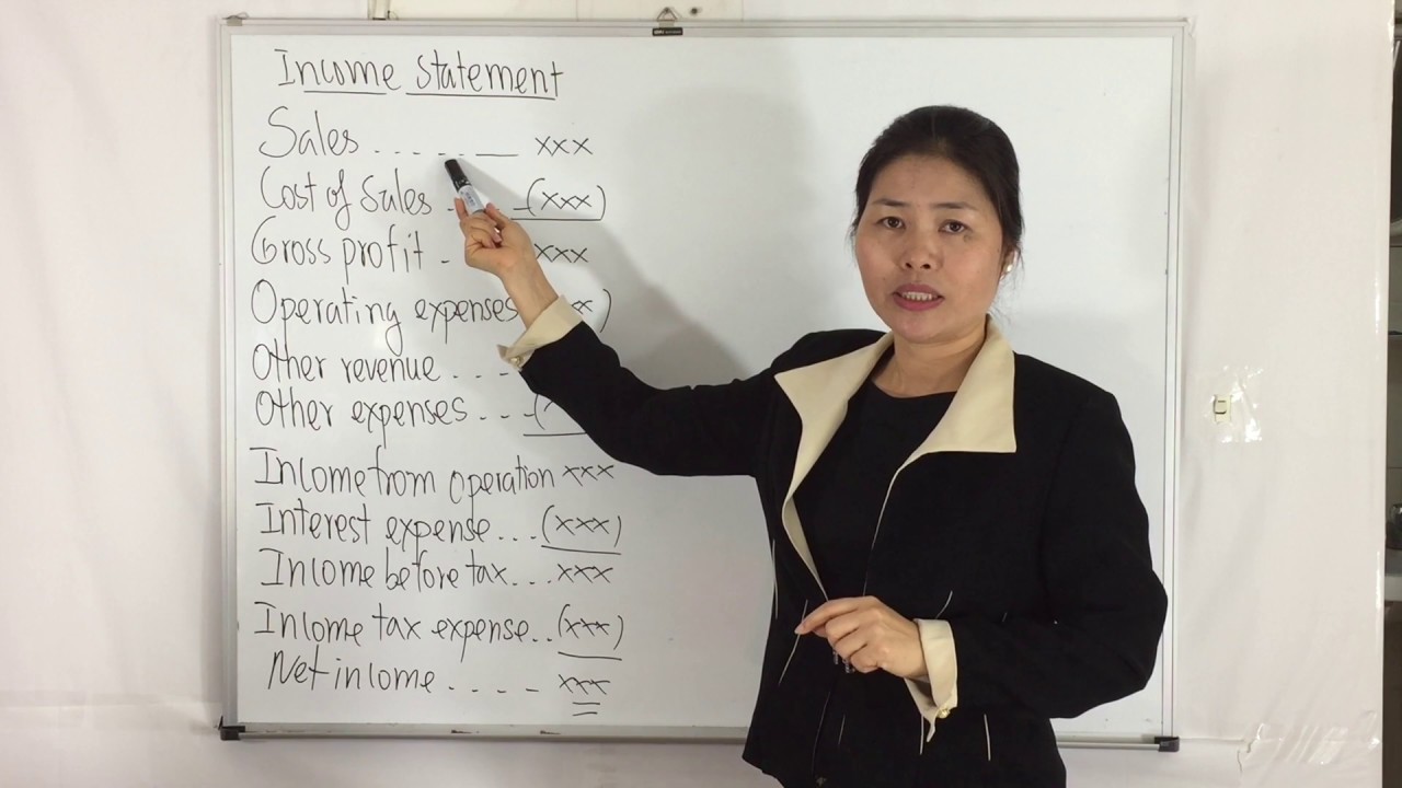 Financial Statements #15 : Income Statement
