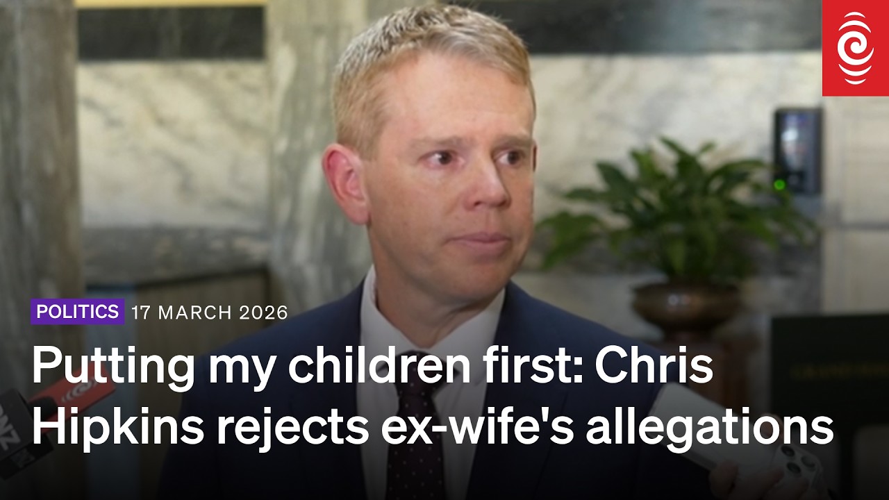 Putting my children first: Chris Hipkins rejects ex-wife's allegations | RNZ