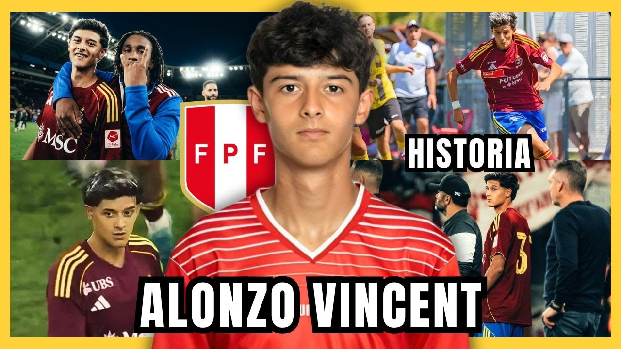 🤯¡NUEVO TALENTO BICOLOR! | Conoce a ALONZO VINCENT, la joya de 16 años que debutó en Suiza 🇵🇪🇨🇭