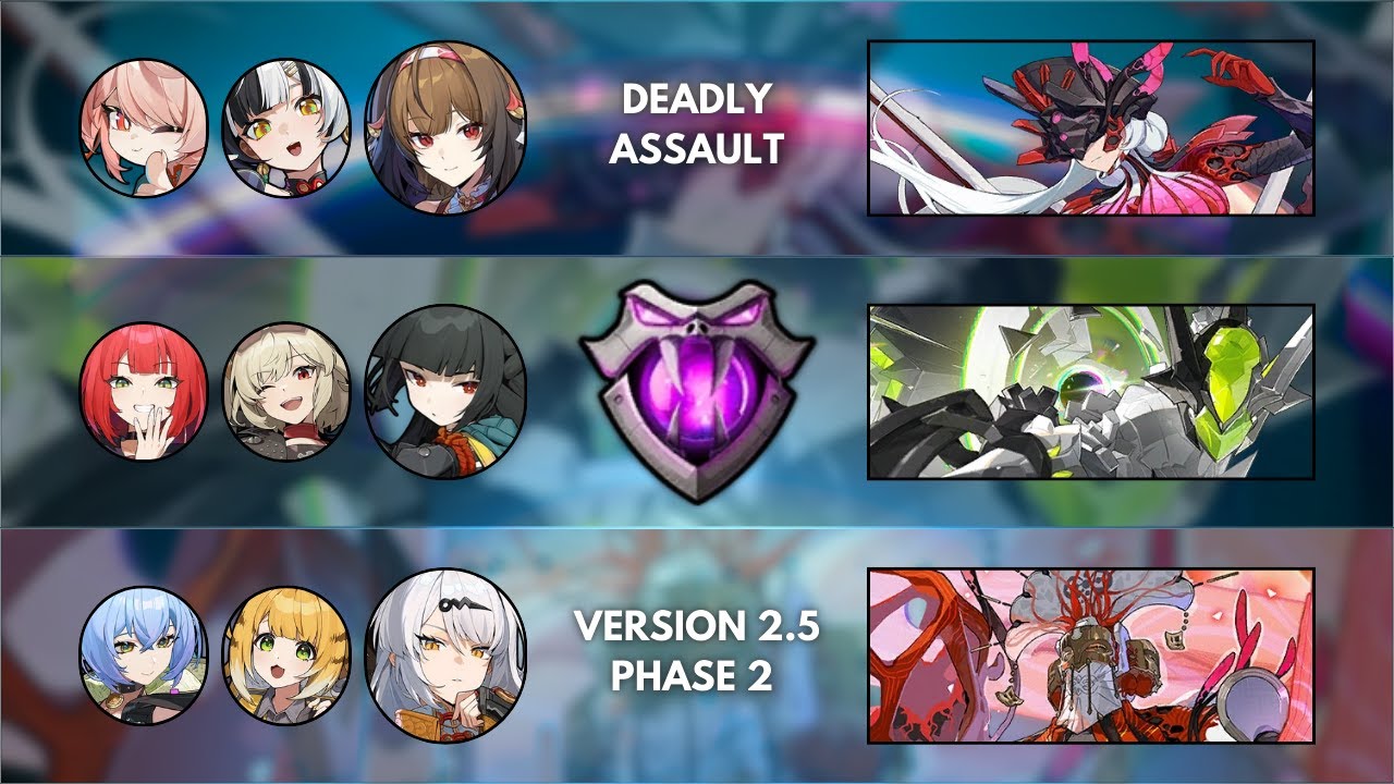 Zenless Zone Zero • Deadly Assault 2.5 Phase 2 — 9 Stars (Ye Shunguang/Miyabi/Yixuan)