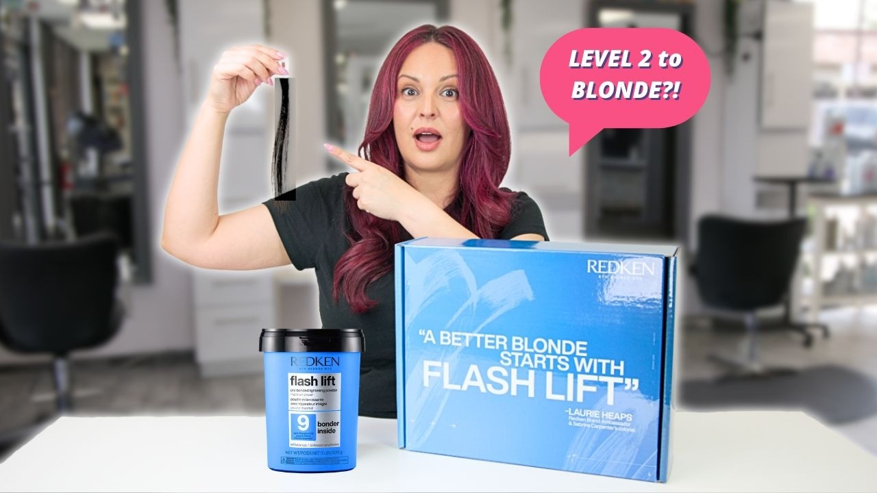 I Tested Redken Flashlift Power 9 on Level 2 Hair – The Results SHOCKED Me! 😳 #hairbleach