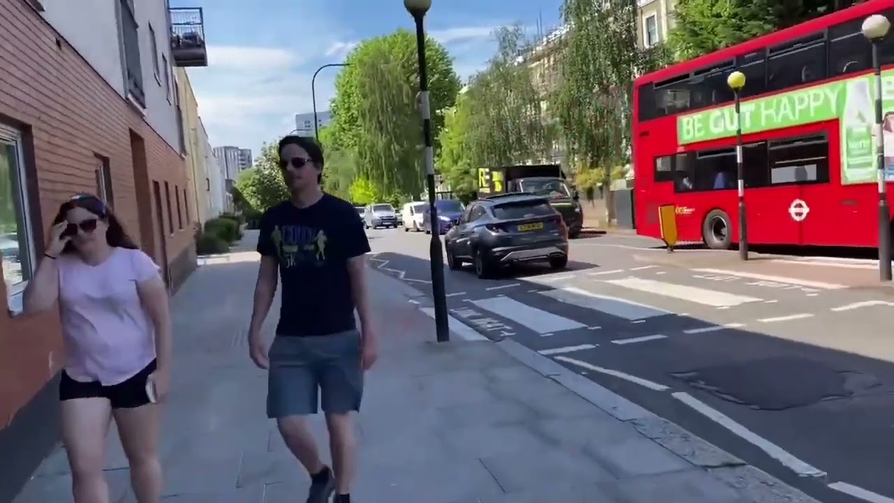 London Walking from Swiss Cottage to South Hampstead / London City Walking Tour / London Walk 4K HDR