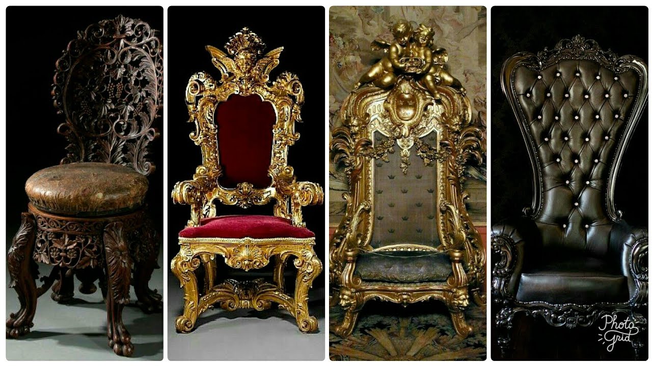 World best antique luxury king chair maharaja's chair antique furniture ideas for royal king faimly