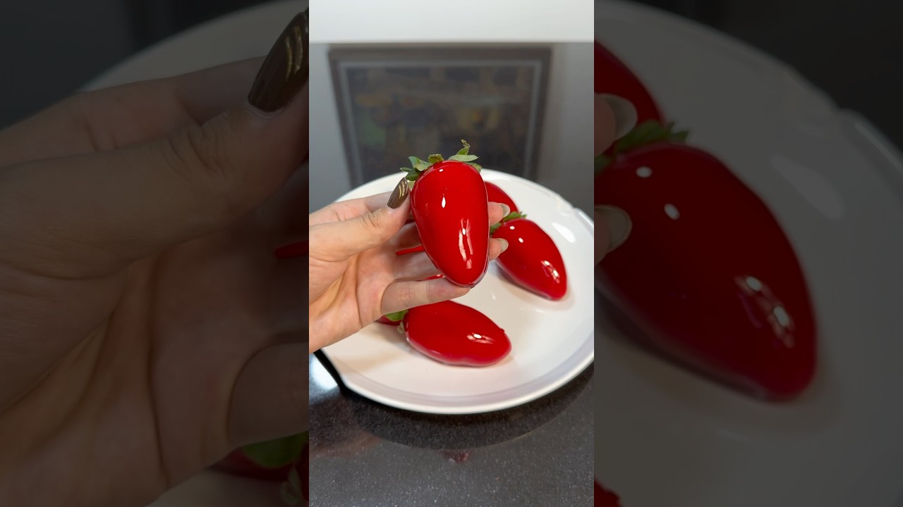 Frutilla del Amor | Morango do Amor | receta f&aacute;cil