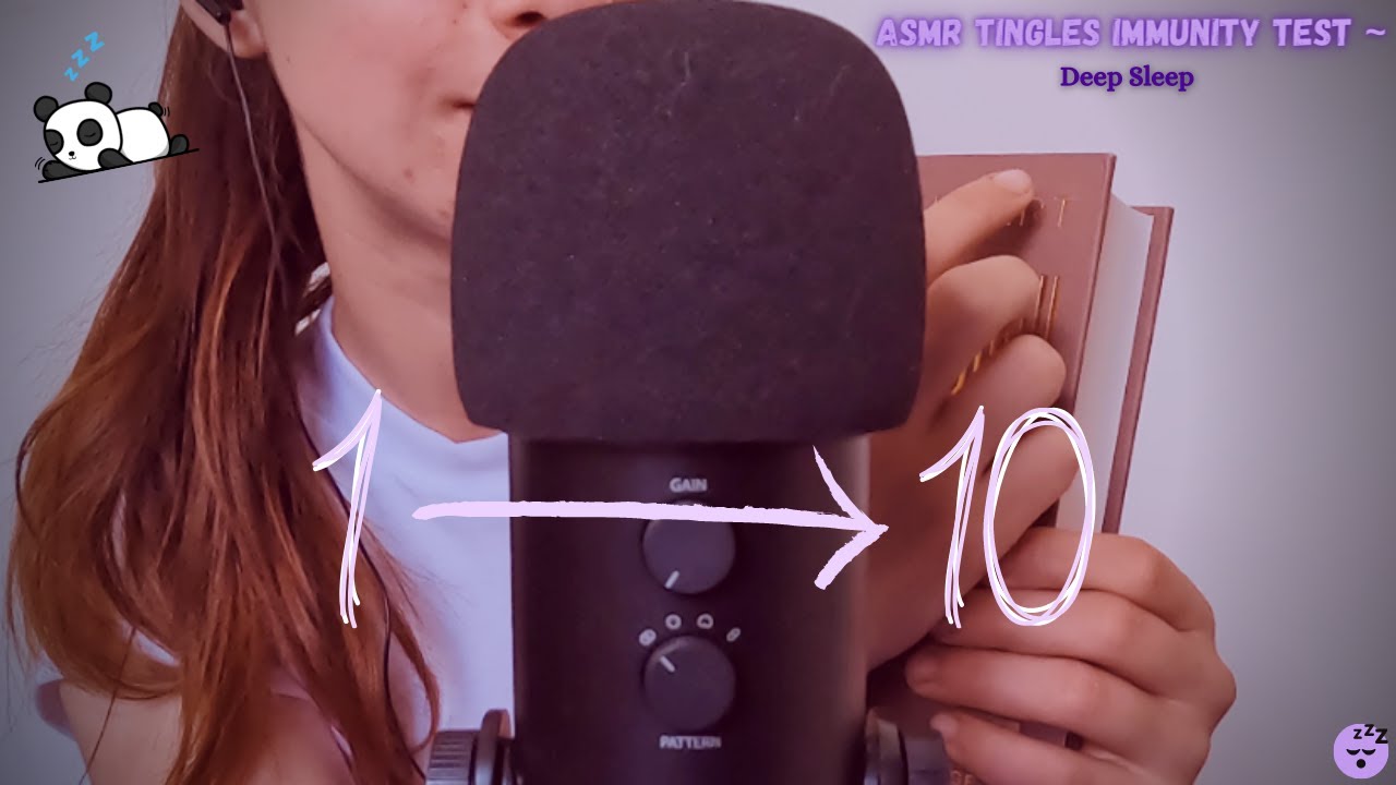 ASMR FR & ENG | Je teste ta sensibilité à l'ASMR - Tingles Immunity Test (From level 1 to 10)